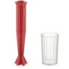 Alessi Plissé Handmixer, Rood