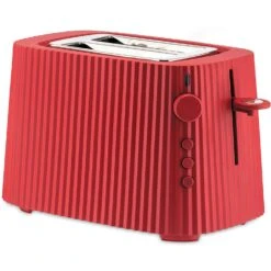 Alessi Plissé Toaster, Rood