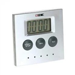 Digital Magnetic Timer, Silver