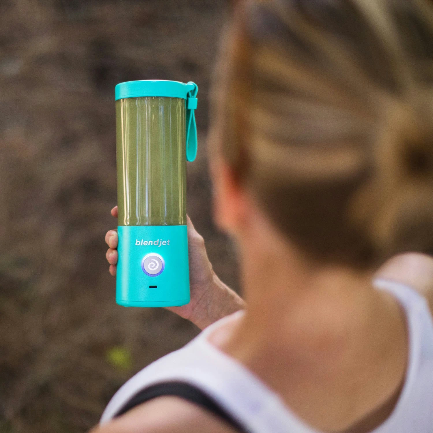 BlendJet 2 Blender Draagbaar, Mint Groen 4 BlendJet 2 Blender Draagbaar, Mint Groen - Afbeelding 4