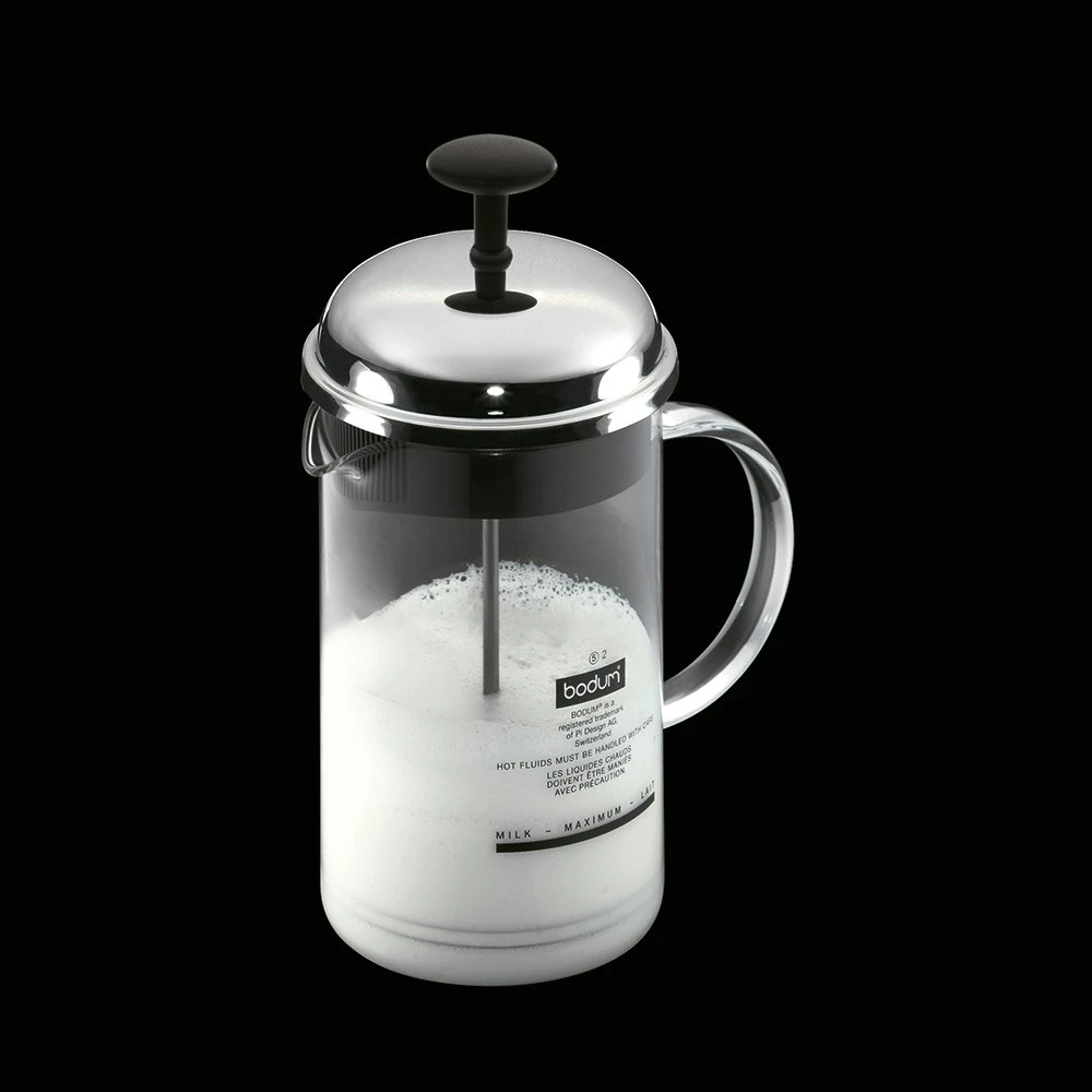 Bodum CHAMBORD Milk Frother Large 25 Cl, Chromium 4 Bodum CHAMBORD Milk Frother Large 25 Cl, Chromium - Afbeelding 4