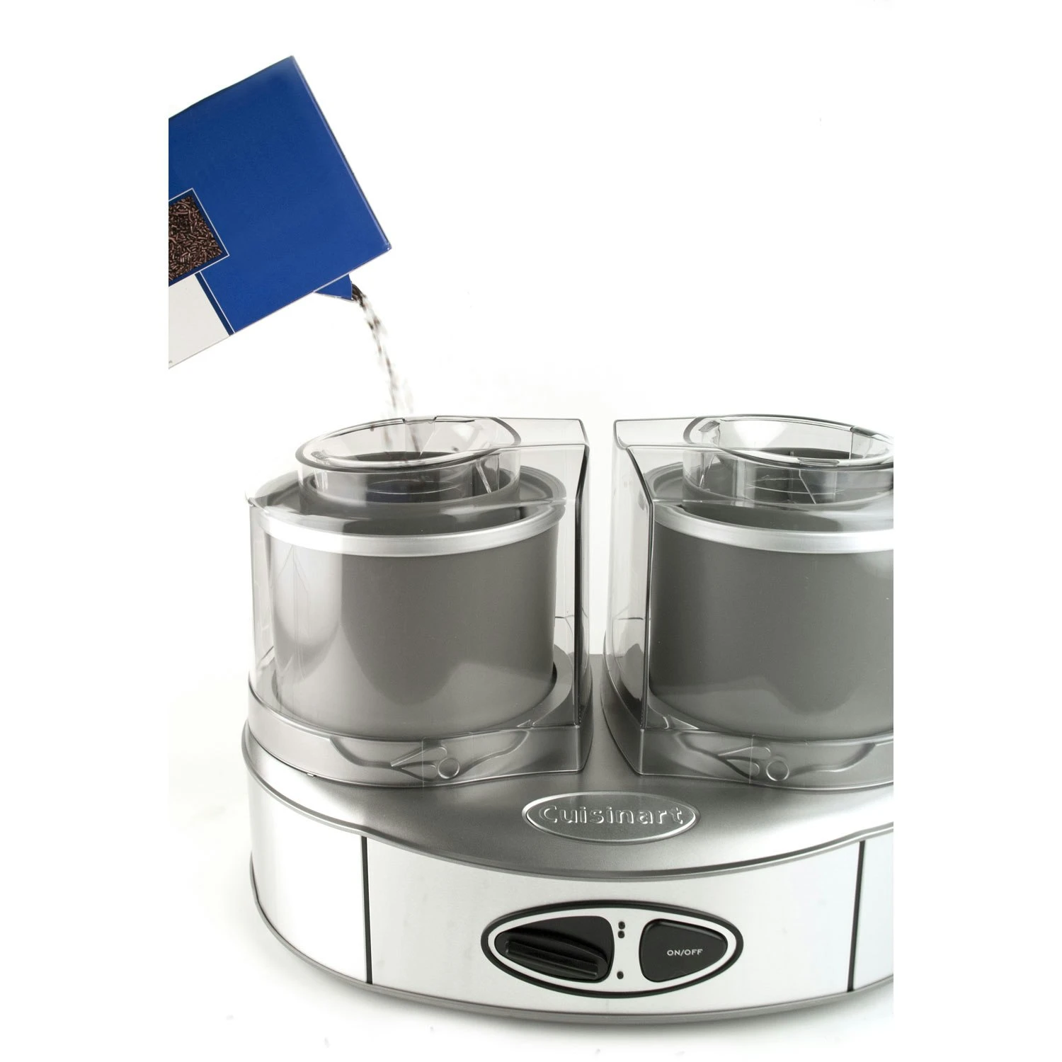 Cuisinart Duo Ice Cream Machine 2x1 L, Steel Grey 5 Cuisinart Duo Ice Cream Machine 2x1 L, Steel Grey - Afbeelding 5