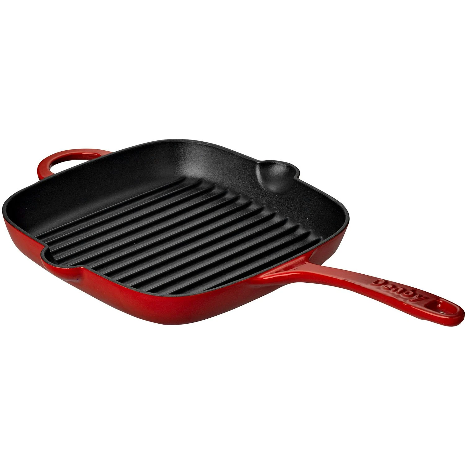 Denby Pomegranate Grillpan 25 Cm, Rood 1 Denby Pomegranate Grillpan 25 Cm, Rood