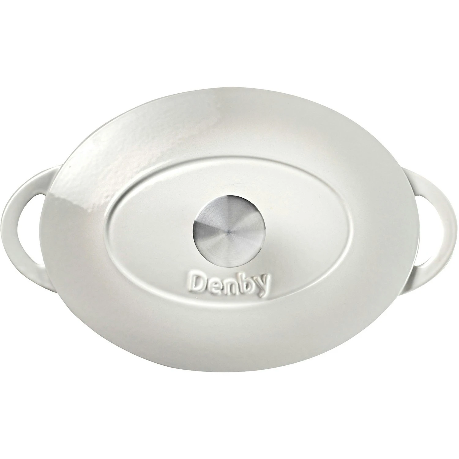 Denby Natural Canvas Gietijzeren Pot Ovaal Ø28 Cm, Wit 2 Denby Natural Canvas Gietijzeren Pot Ovaal Ø28 Cm, Wit - Afbeelding 2