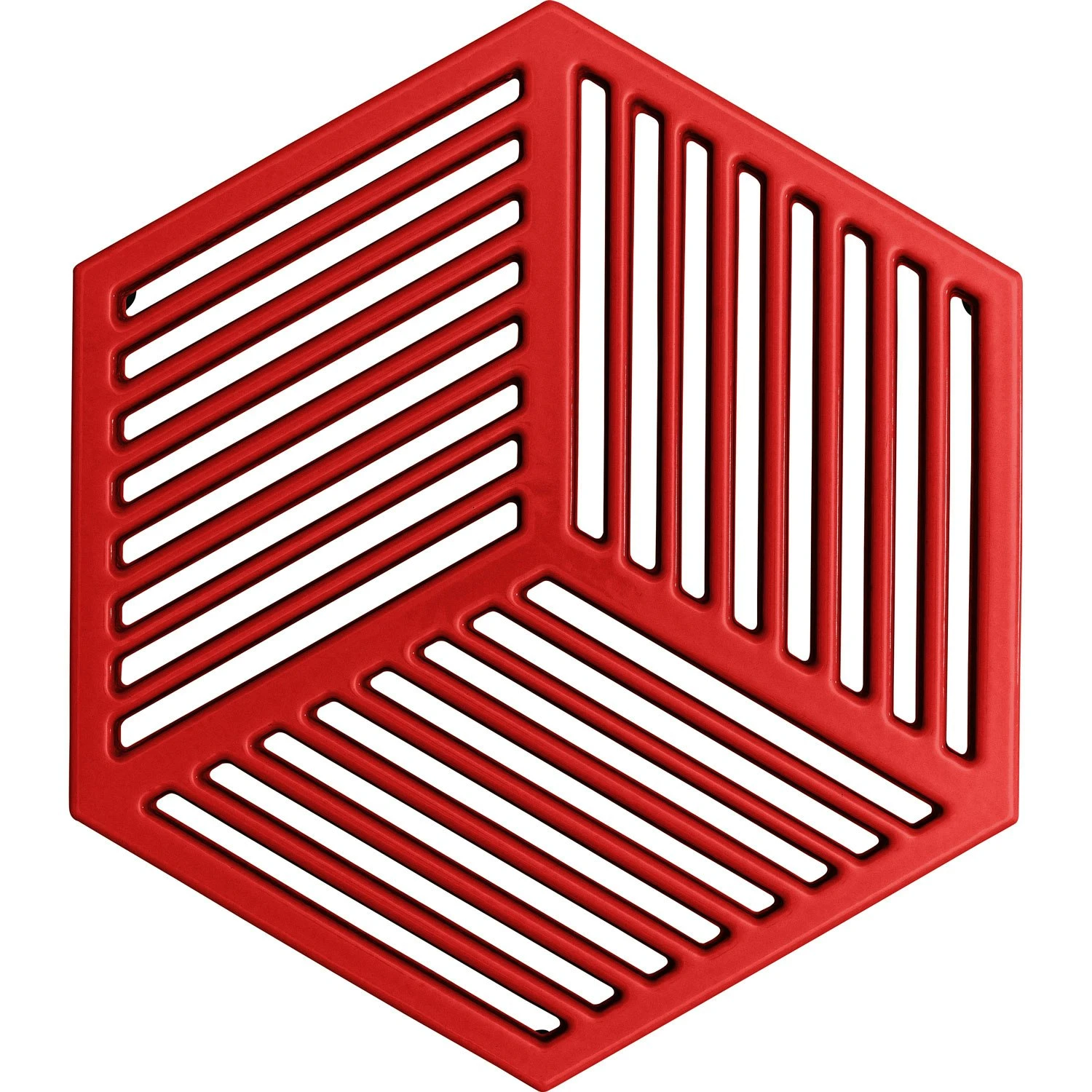 Denby Pomegranate Pannenonderzetter Gietijzer 21,5x24,5 Cm, Rood 1 Denby Pomegranate Pannenonderzetter Gietijzer 21,5x24,5 Cm, Rood