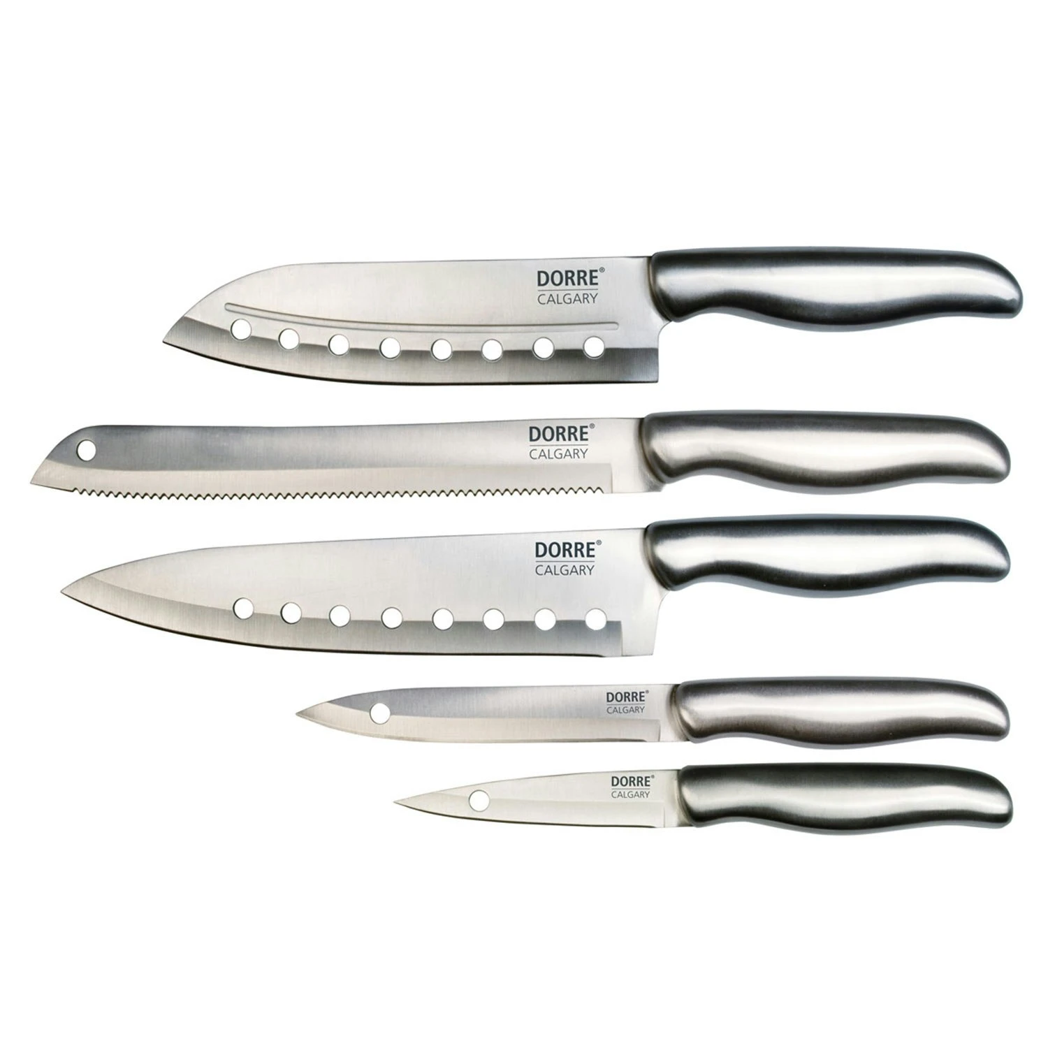 Dorre Calgary Knivset 5-pack, Stål 1 Dorre Calgary Knivset 5-pack, Stål