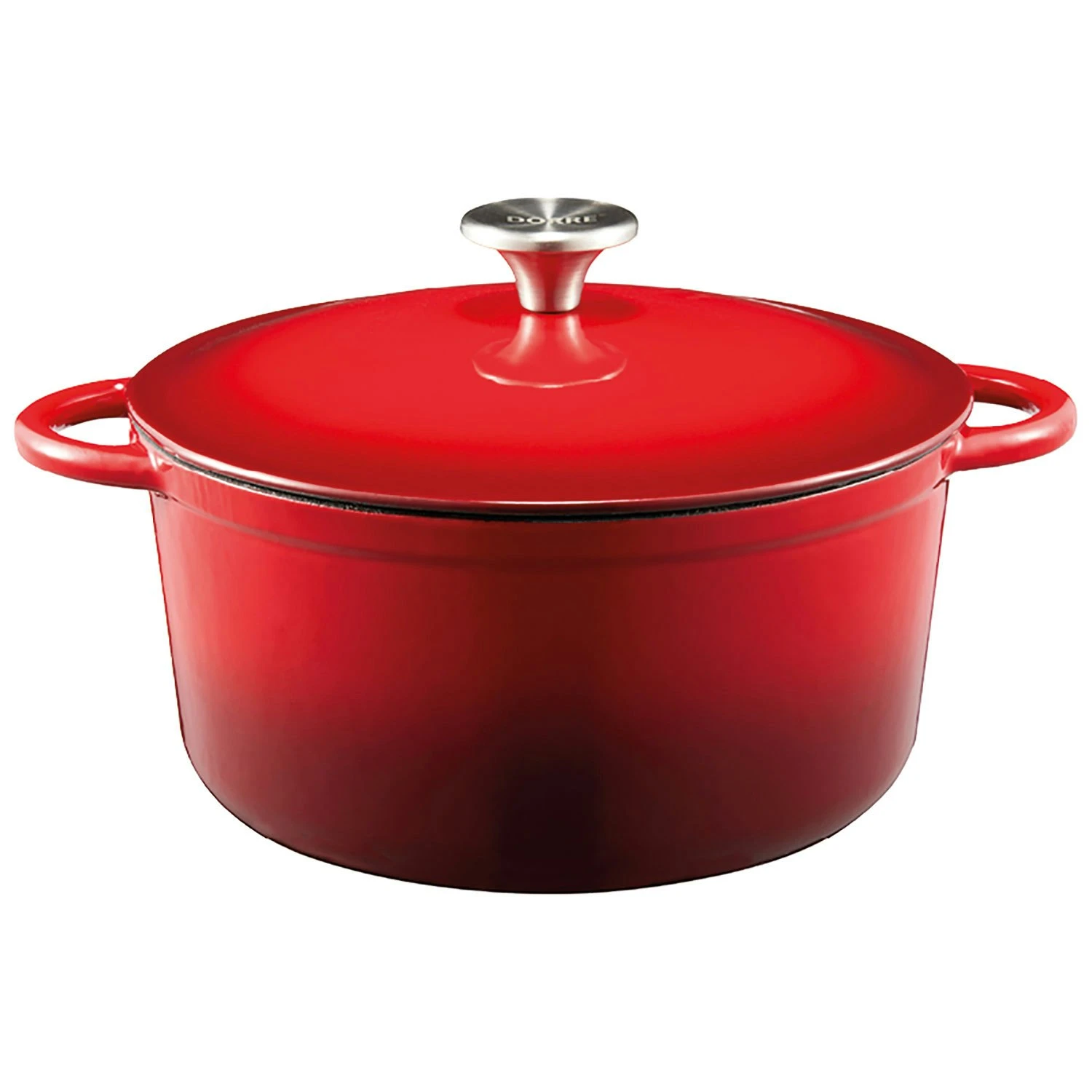 Dorre Gretl Cast Iron Pot 4 L, Red 1 Dorre Gretl Cast Iron Pot 4 L, Red