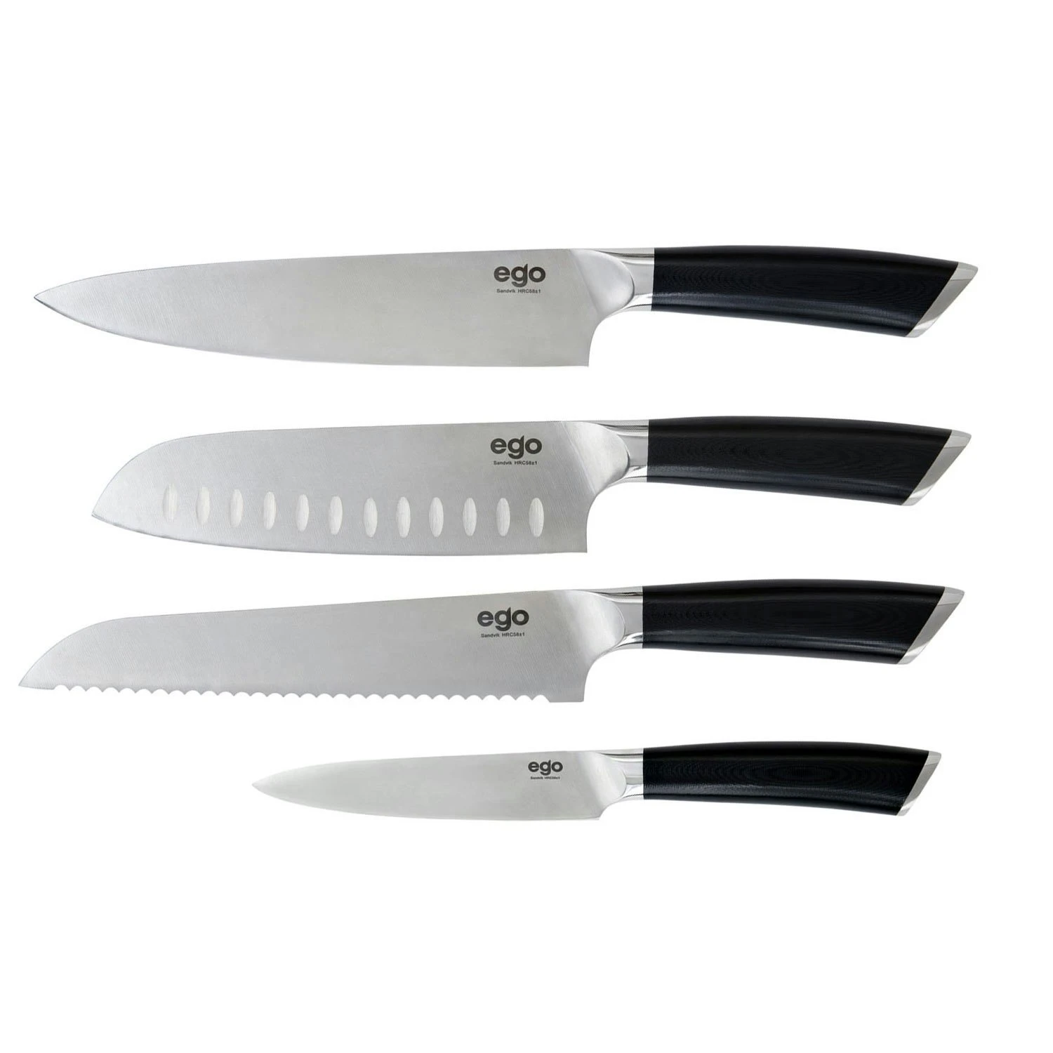 EGO Knife Set 4 Pcs 1 EGO Knife Set 4 Pcs