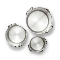 EGO Stackable Pot Set, Stainless Steel 7 EGO Stackable Pot Set, Stainless Steel -Default Template 4 ego stackable pot set stainless steel 6