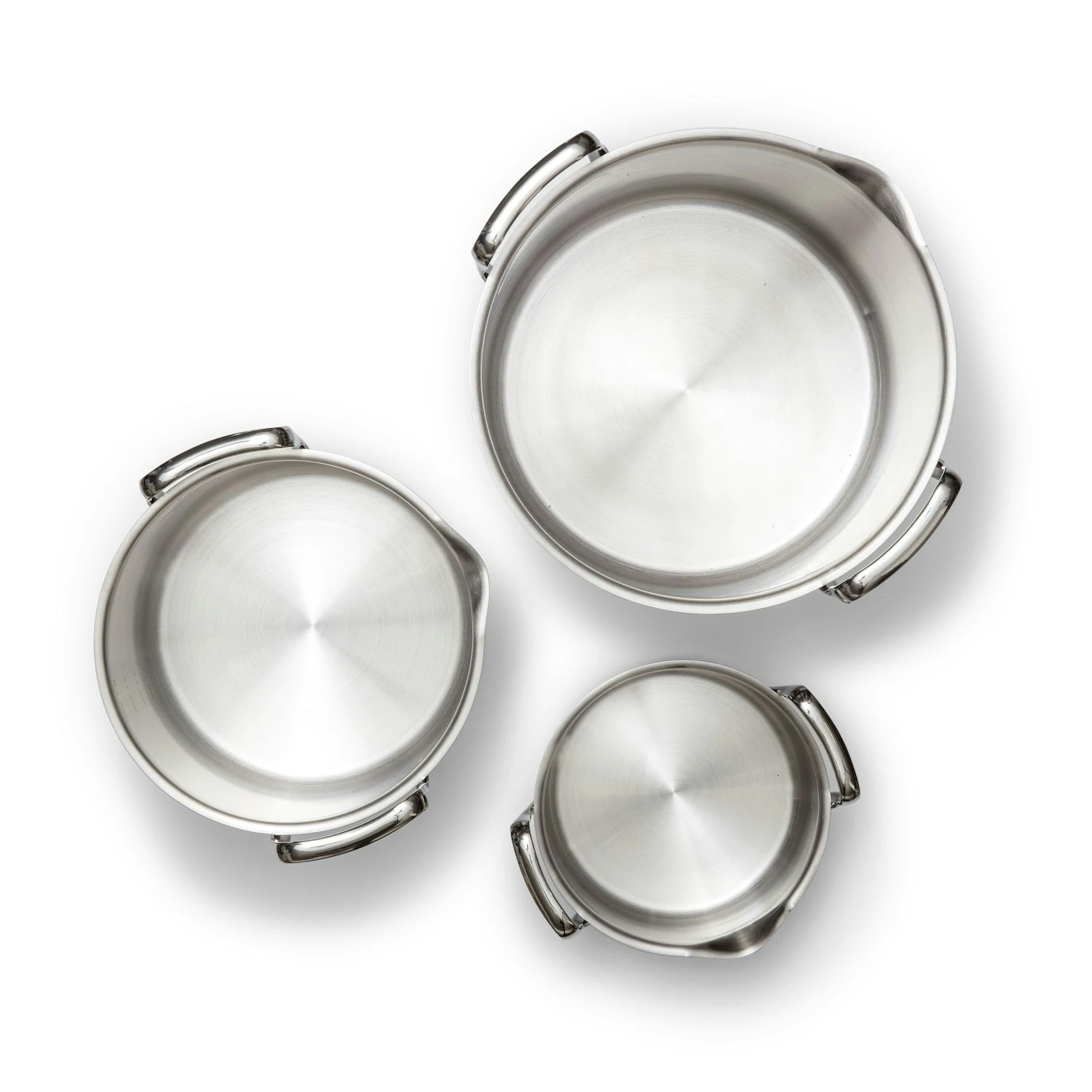 EGO Stackable Pot Set, Stainless Steel 3 EGO Stackable Pot Set, Stainless Steel - Afbeelding 3