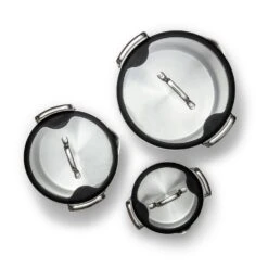 EGO Stackable Pot Set, Stainless Steel 8 EGO Stackable Pot Set, Stainless Steel -Default Template 4 ego stackable pot set stainless steel 7