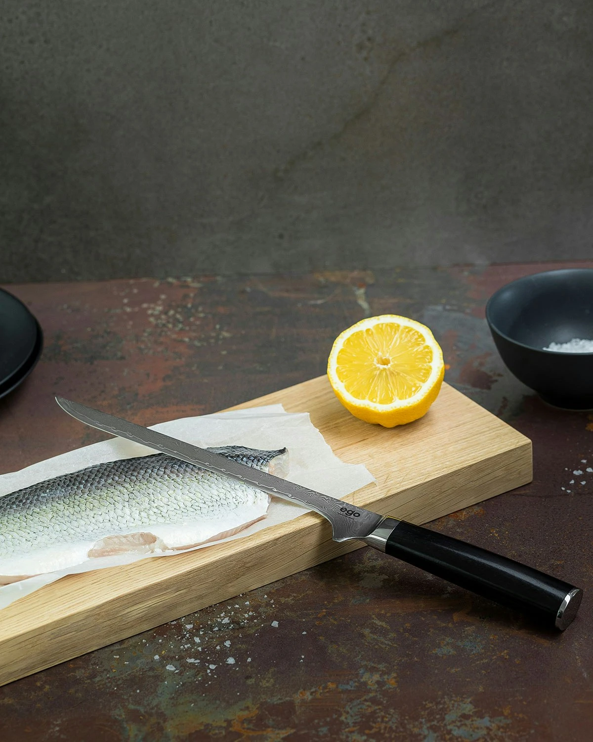 EGO VG-10 Fillet Knife 20 Cm 2 EGO VG-10 Fillet Knife 20 Cm - Afbeelding 2