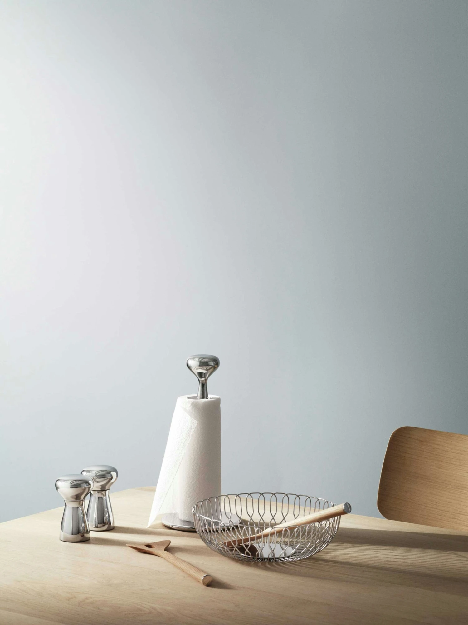 Georg Jensen Alfredo Zout- En Pepermolen, Roestvrij Staal 3 Georg Jensen Alfredo Zout- En Pepermolen, Roestvrij Staal - Afbeelding 3