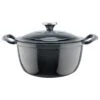 Heirol Big Ear Braadpan Met Deksel Gietijzer 24 Cm / 4 L
