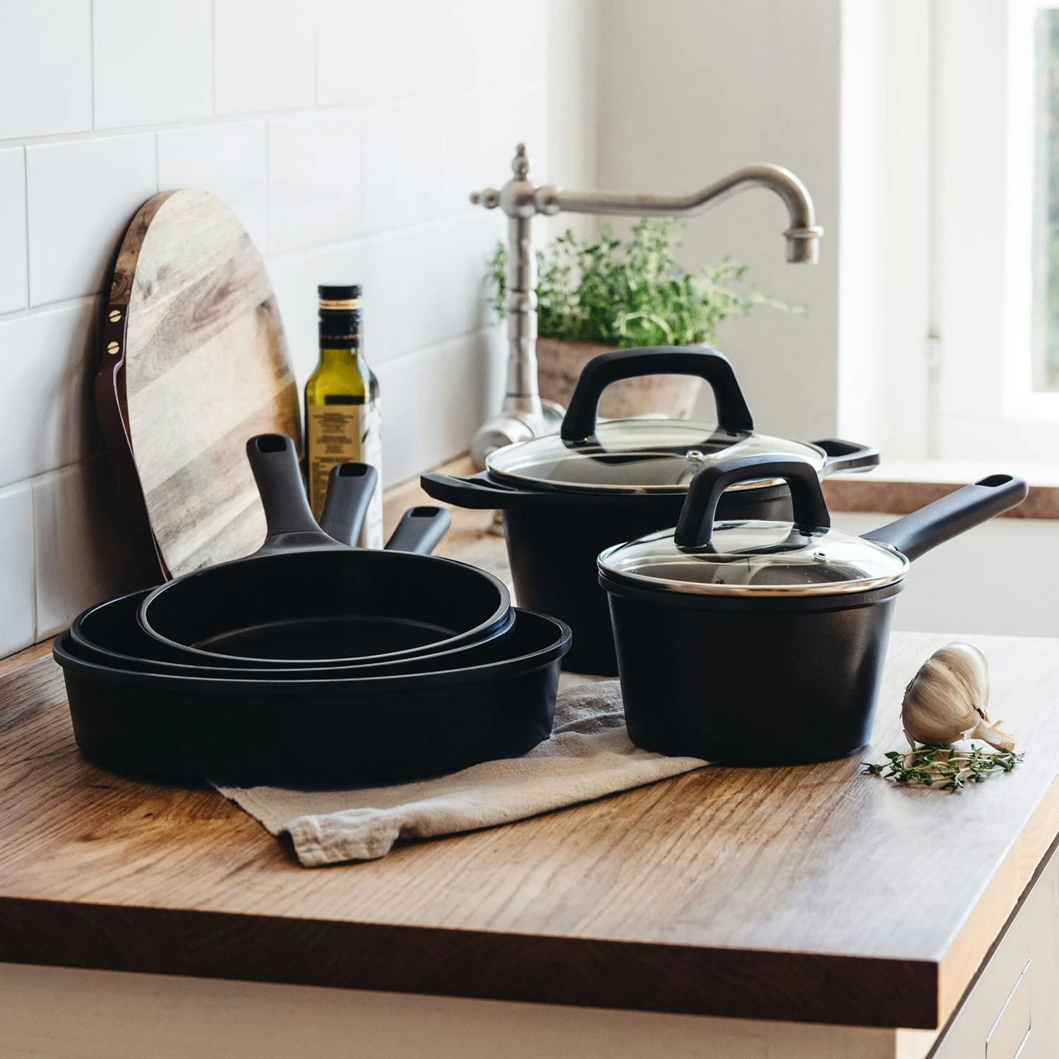 Heirol Groove Steelpan Met Glazen Deksel 16 Cm 4 Heirol Groove Steelpan Met Glazen Deksel 16 Cm - Afbeelding 4