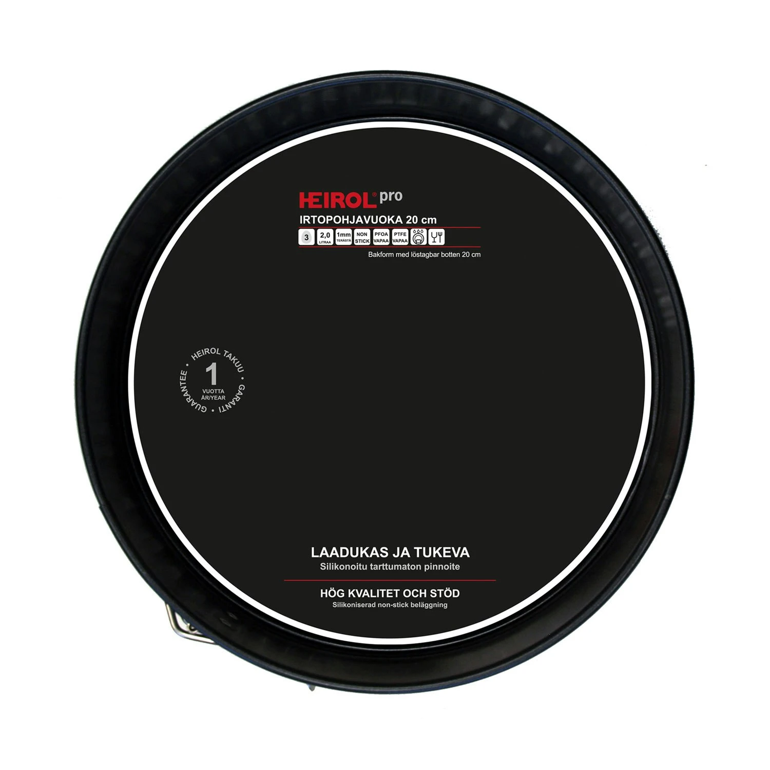 Heirol Pro Springvorm 20 Cm 1 Heirol Pro Springvorm 20 Cm