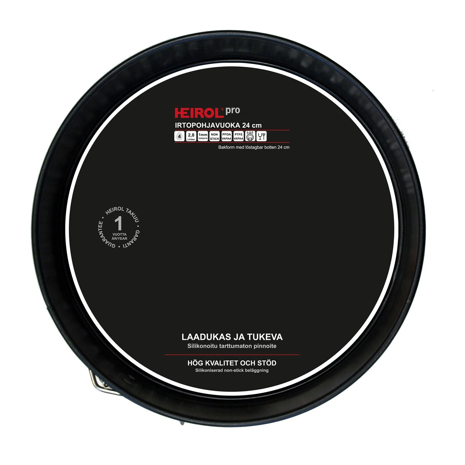 Heirol Pro Springvorm 24 Cm 1 Heirol Pro Springvorm 24 Cm