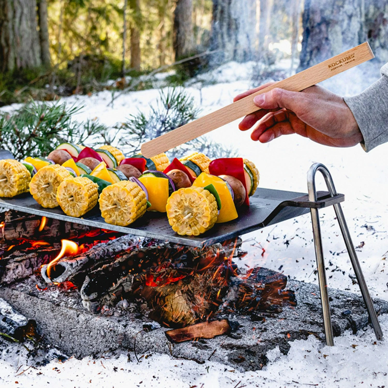 Kockums Jernverk Grill Koolstofstaal, 63x27 Cm 4 Kockums Jernverk Grill Koolstofstaal, 63x27 Cm - Afbeelding 4