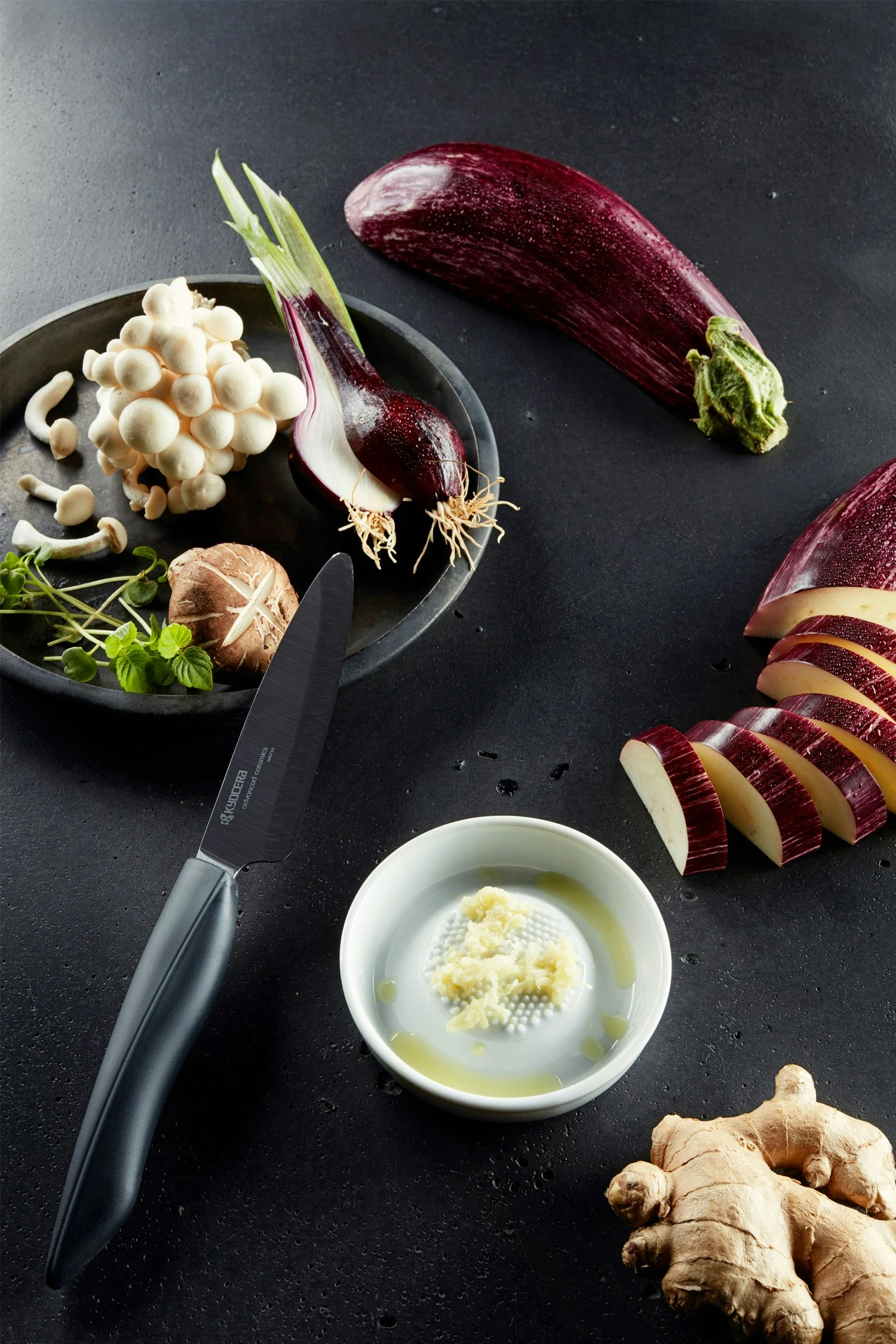 Kyocera Shin Schilmesje 11 Cm, Zwart 2 Kyocera Shin Schilmesje 11 Cm, Zwart - Afbeelding 2