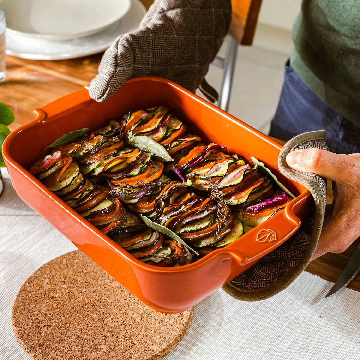 Peugeot Appolia Ovenschaal Terracotta, 20x32 Cm 4 Peugeot Appolia Ovenschaal Terracotta, 20x32 Cm - Afbeelding 4