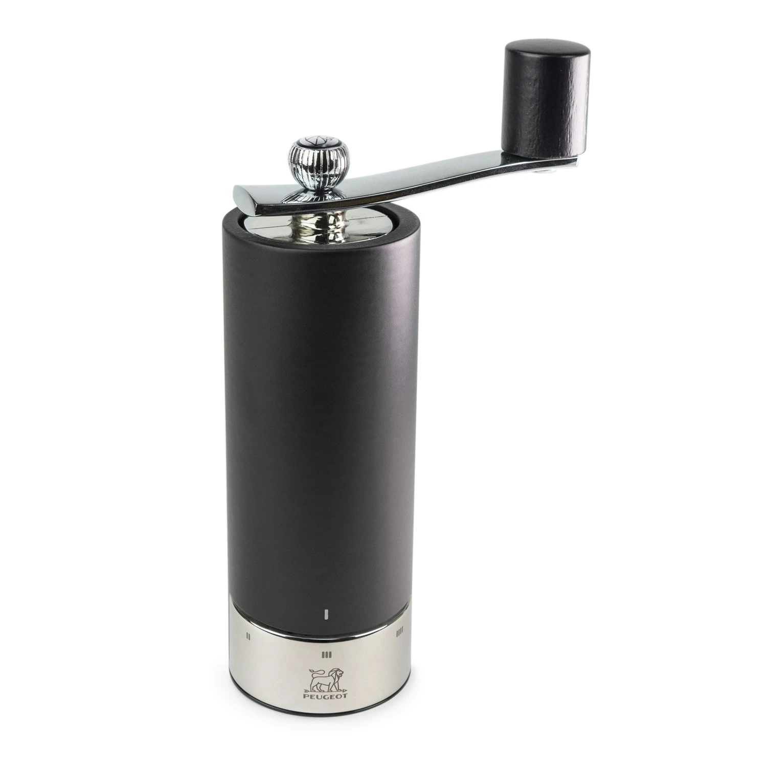 Peugeot Isen Pepper Mill With Crank Handle U'Select 18 Cm, Matte Black 1 Peugeot Isen Pepper Mill With Crank Handle U'Select 18 Cm, Matte Black