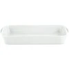 Pillivuyt Roasting Dish Nr. 3 White, 35x22 Cm