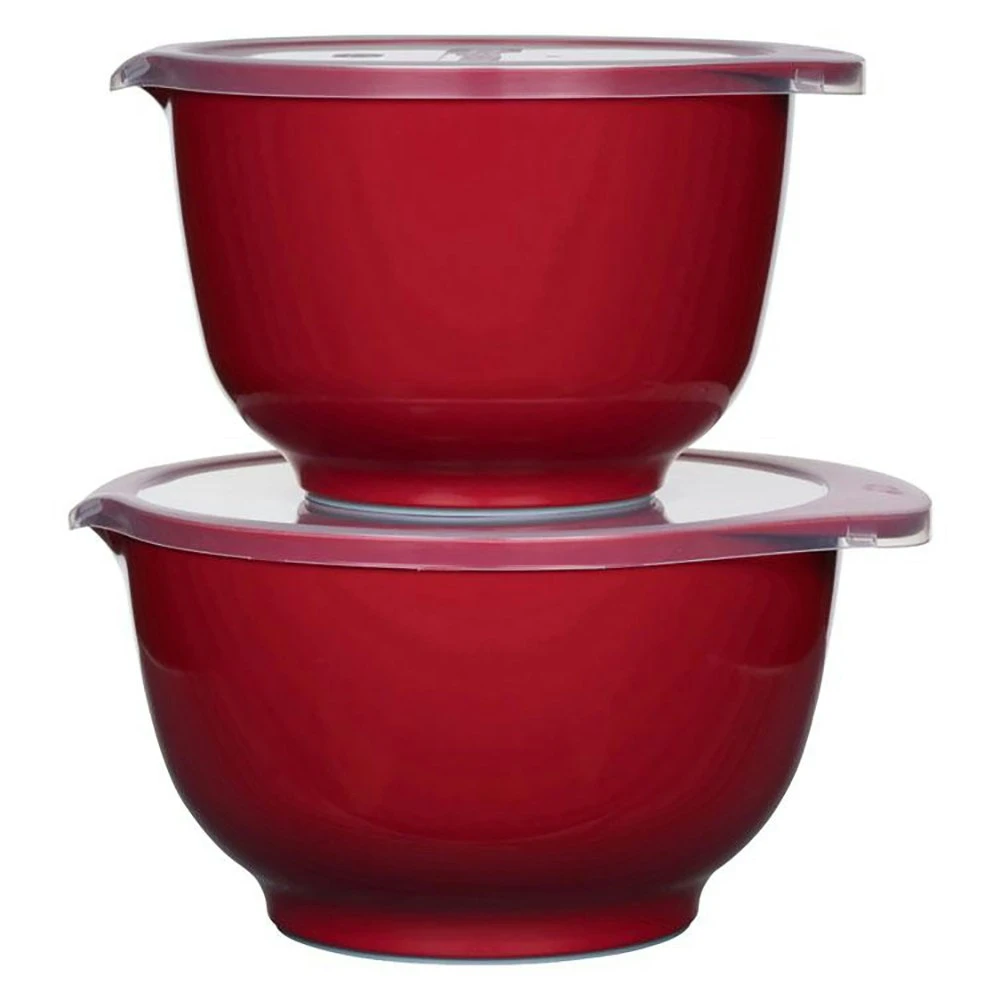 Rosti Margrethe Bowl Set 4 Pcs, Red 1 Rosti Margrethe Bowl Set 4 Pcs, Red