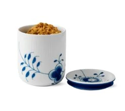 Royal Copenhagen Blue Fluted Mega Storage Jar 80 Cl -Default Template 4 royal copenhagen blue fluted mega storage jar 11
