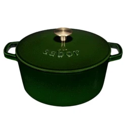Gietijzeren Pot 4,4 L, Shiny Green