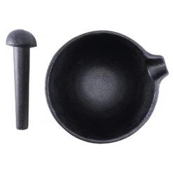 Satake Nabe Mortar With Pestle, Black 6 Satake Nabe Mortar With Pestle, Black -Default Template 4 satake nabe mortar with pestle black 5