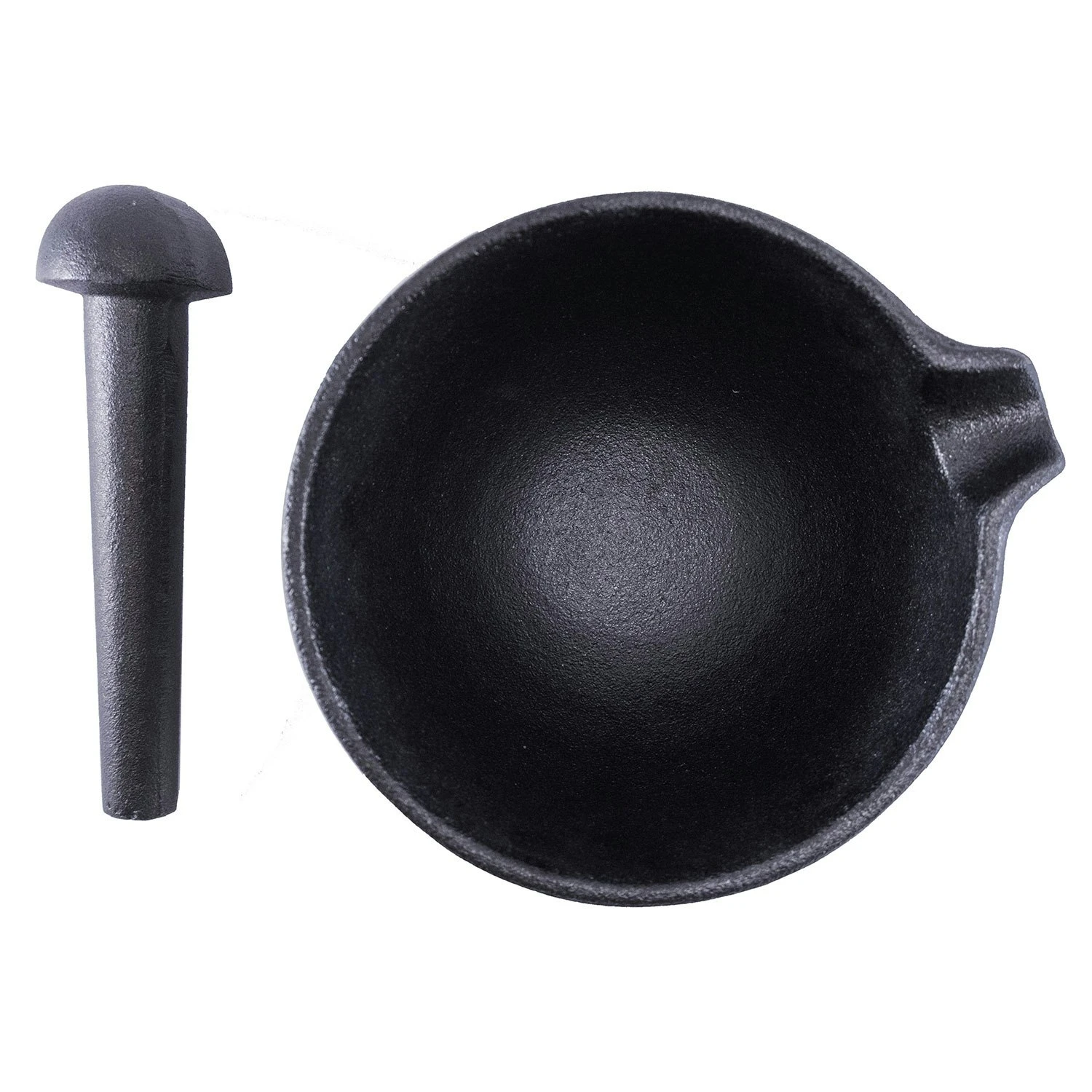 Satake Nabe Mortar With Pestle, Black 3 Satake Nabe Mortar With Pestle, Black - Afbeelding 3