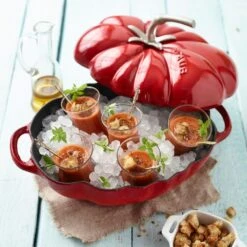 Staub Limited Edition Casserole Tomato 2,5L Ø25cm, Red -Default Template 4 staub limited edition casserole tomato 25l 25cm red 6