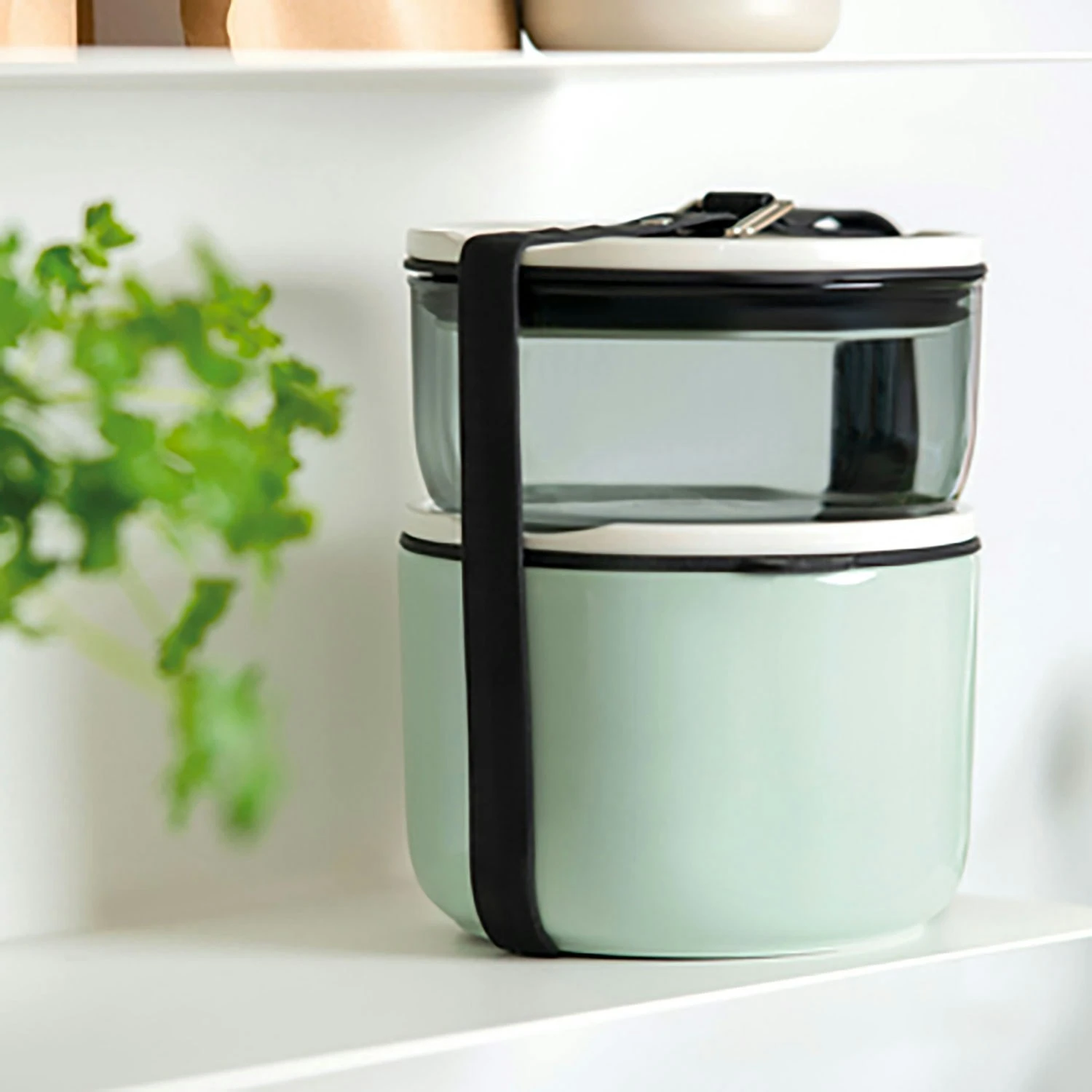 Villeroy & Boch ToGo&ToStay Lunchbox Groen, 13x9,5 Cm 4 Villeroy & Boch ToGo&ToStay Lunchbox Groen, 13x9,5 Cm - Afbeelding 4