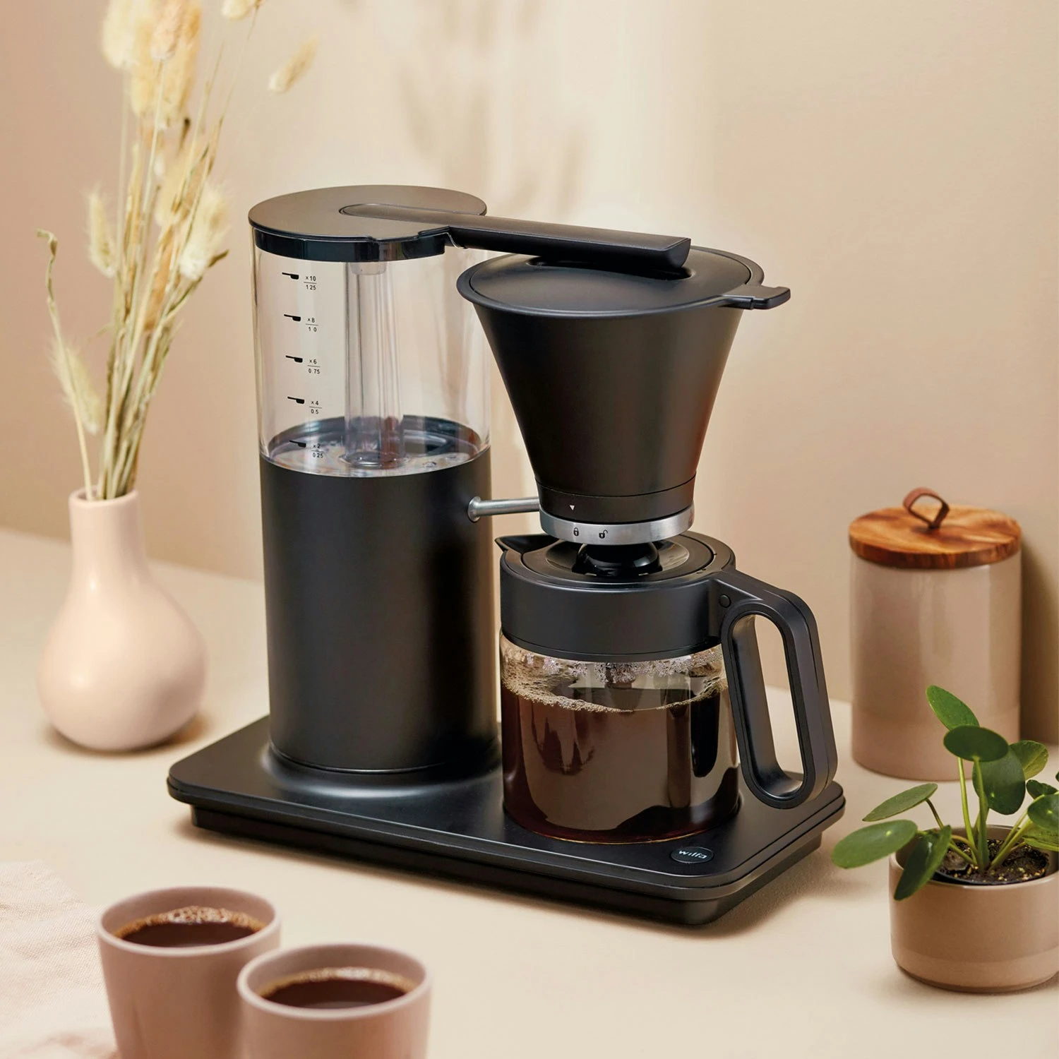 Wilfa CM2B-A125 Classic Tall Koffiezetapparaat, Zwart 2 Wilfa CM2B-A125 Classic Tall Koffiezetapparaat, Zwart - Afbeelding 2