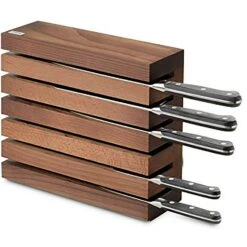 Wüsthof Messenblok 6 Messen -Royal Design wusthof magnetic knife block in thermo treated book 337 11