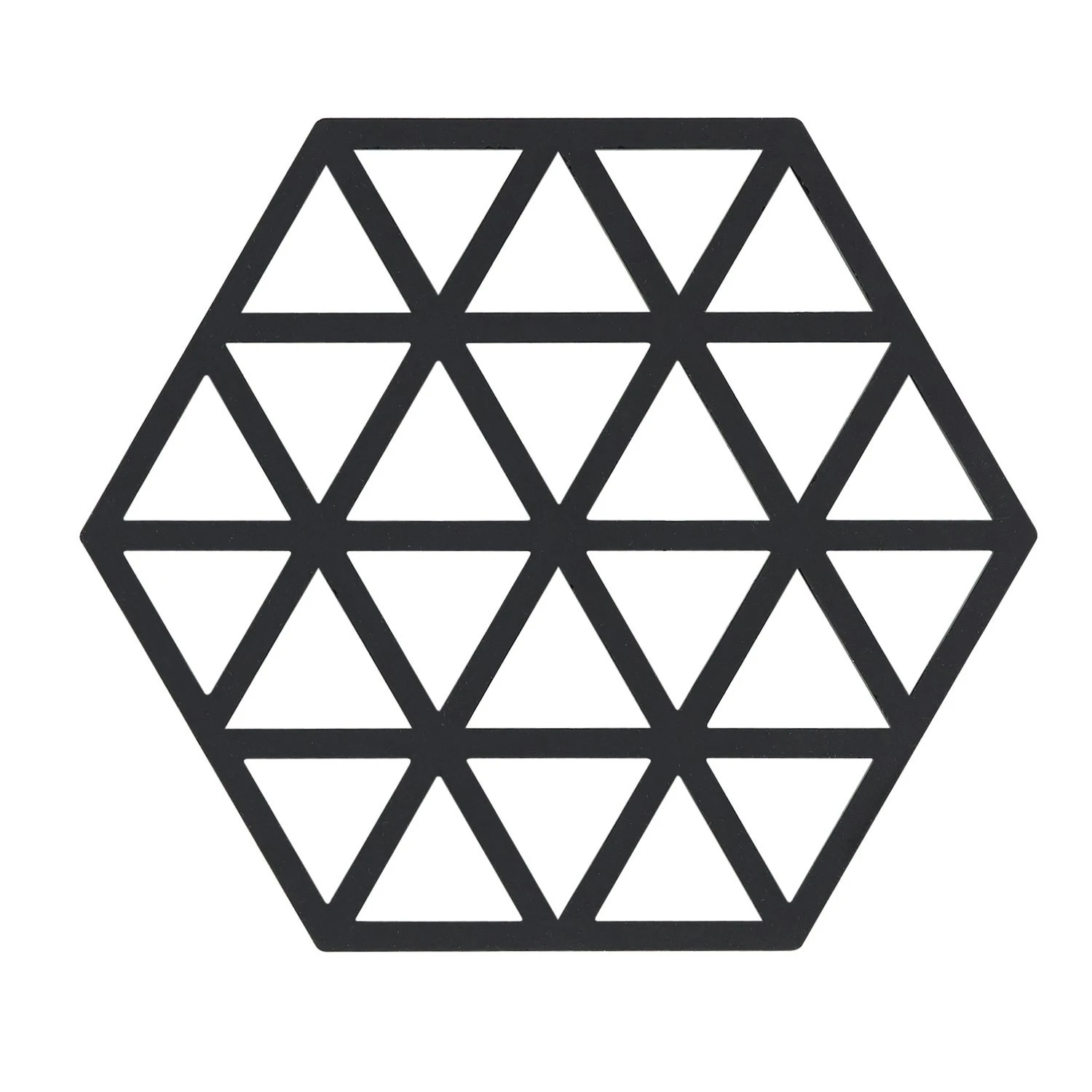 Zone Denmark Triangle Trivet Small, Black 1 Zone Denmark Triangle Trivet Small, Black