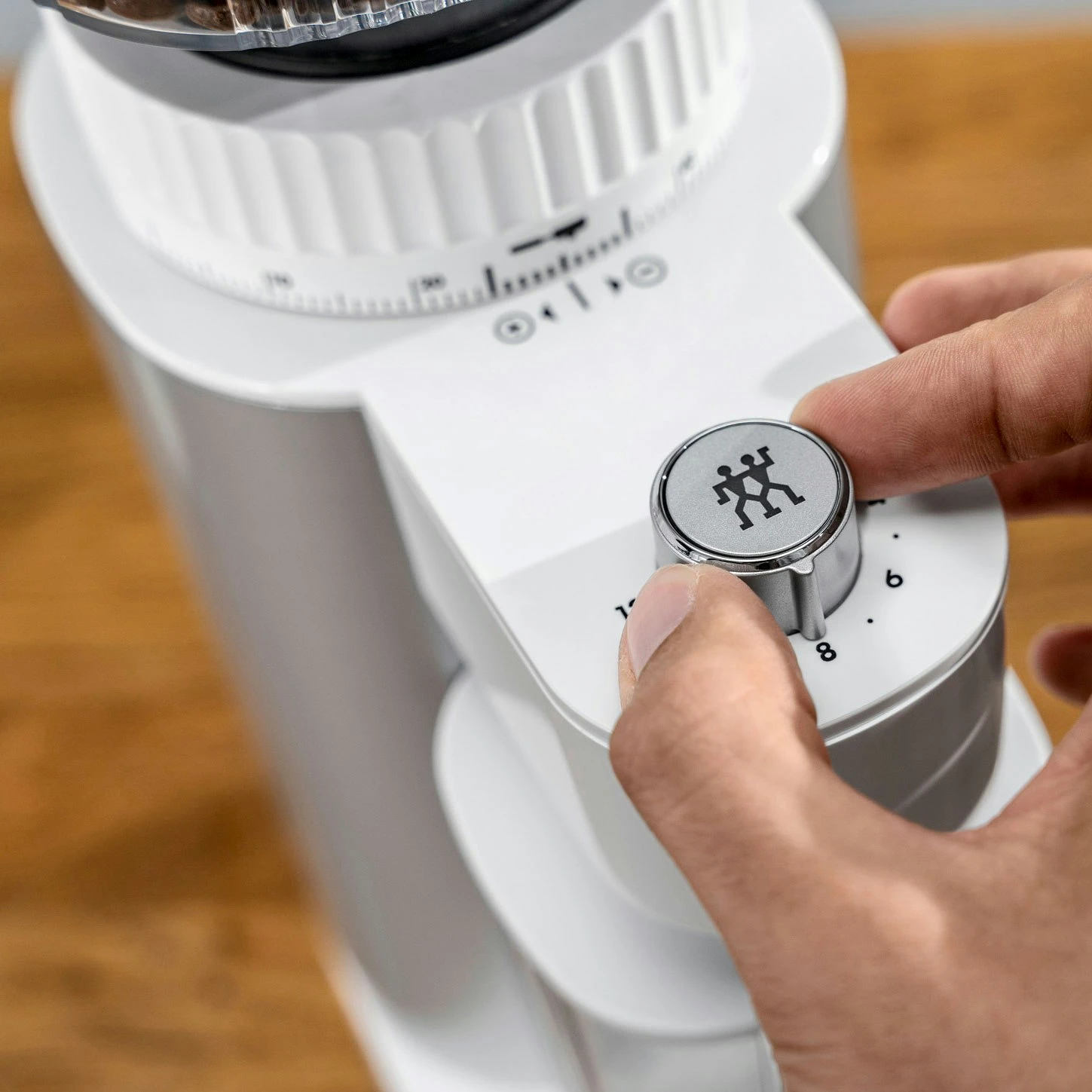 Zwilling Enfinigy Koffiemolen, Zilver 3 Zwilling Enfinigy Koffiemolen, Zilver - Afbeelding 3