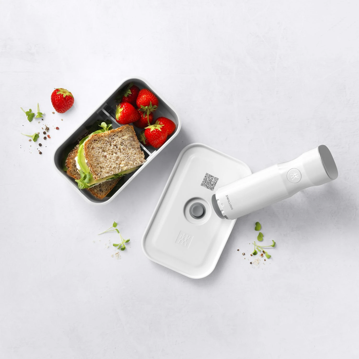 Zwilling Fresh & Save Lunchbox Plastic, 11x19 Cm / 0.8 L 2 Zwilling Fresh & Save Lunchbox Plastic, 11x19 Cm / 0.8 L - Afbeelding 2
